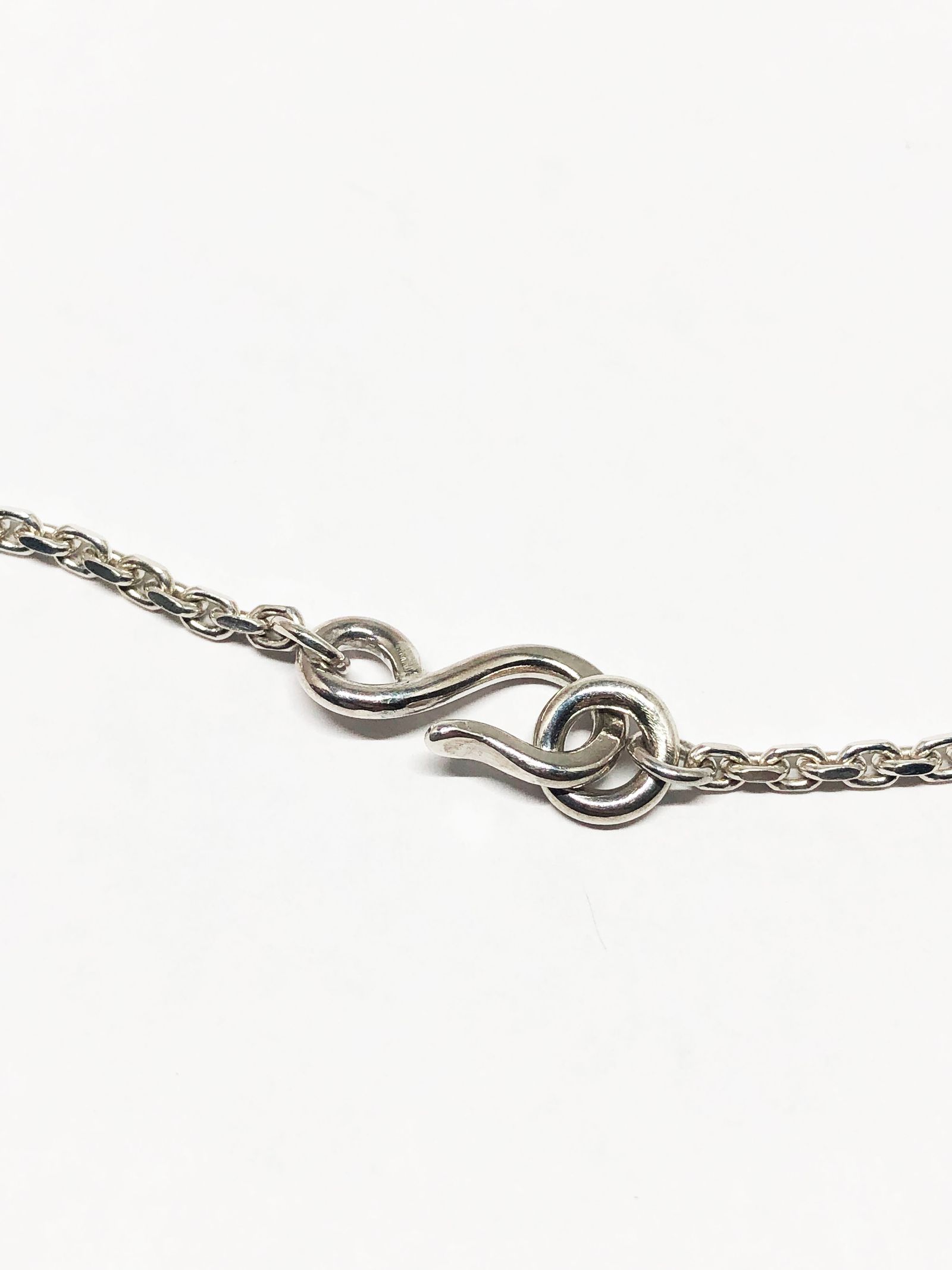 ミニチュア ロゴペンダント&LVCチェーン"スモール"/miniature "Logo" Pendant w/ LVC Chain "Small" (Silver 925 x K18)