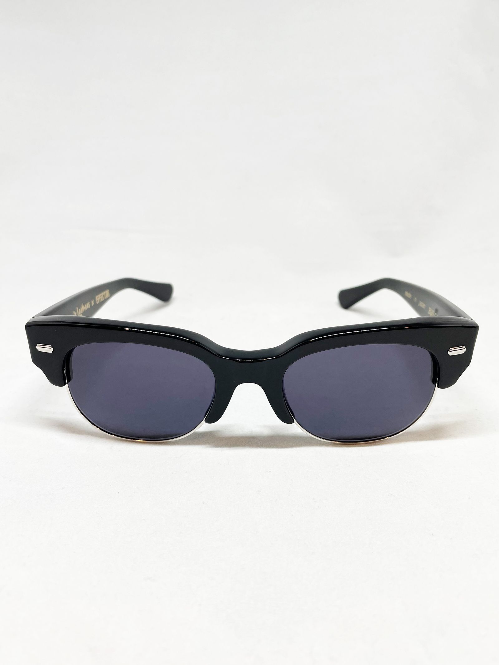 【即日発送可能】 EFFECTOR × Lewis Leathers / BUD GANZ SILVER HINGES (BLACK LENS)