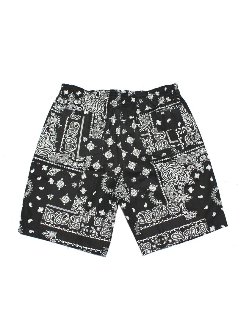 PAISLEY COTTON SP (BLACK)