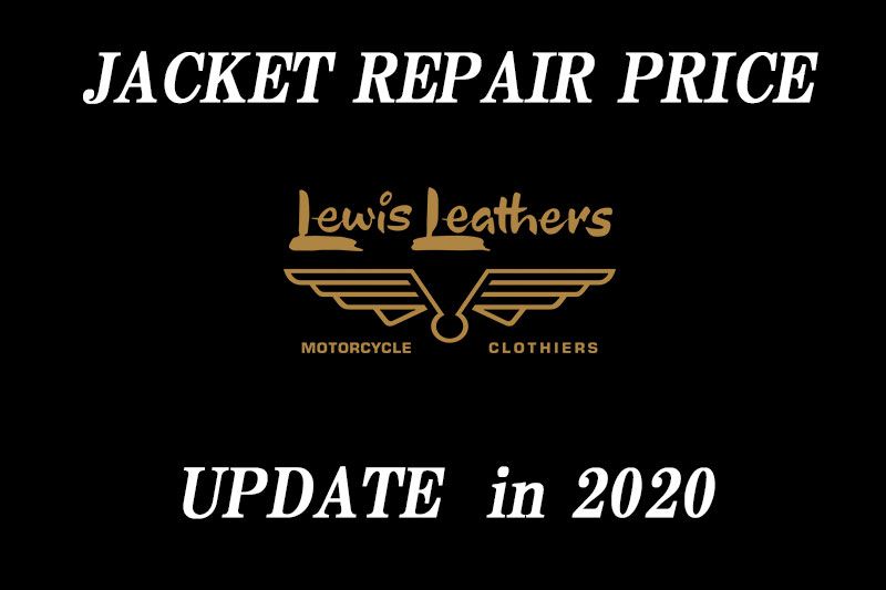 LEWIS LEATHERS : JACKET修理