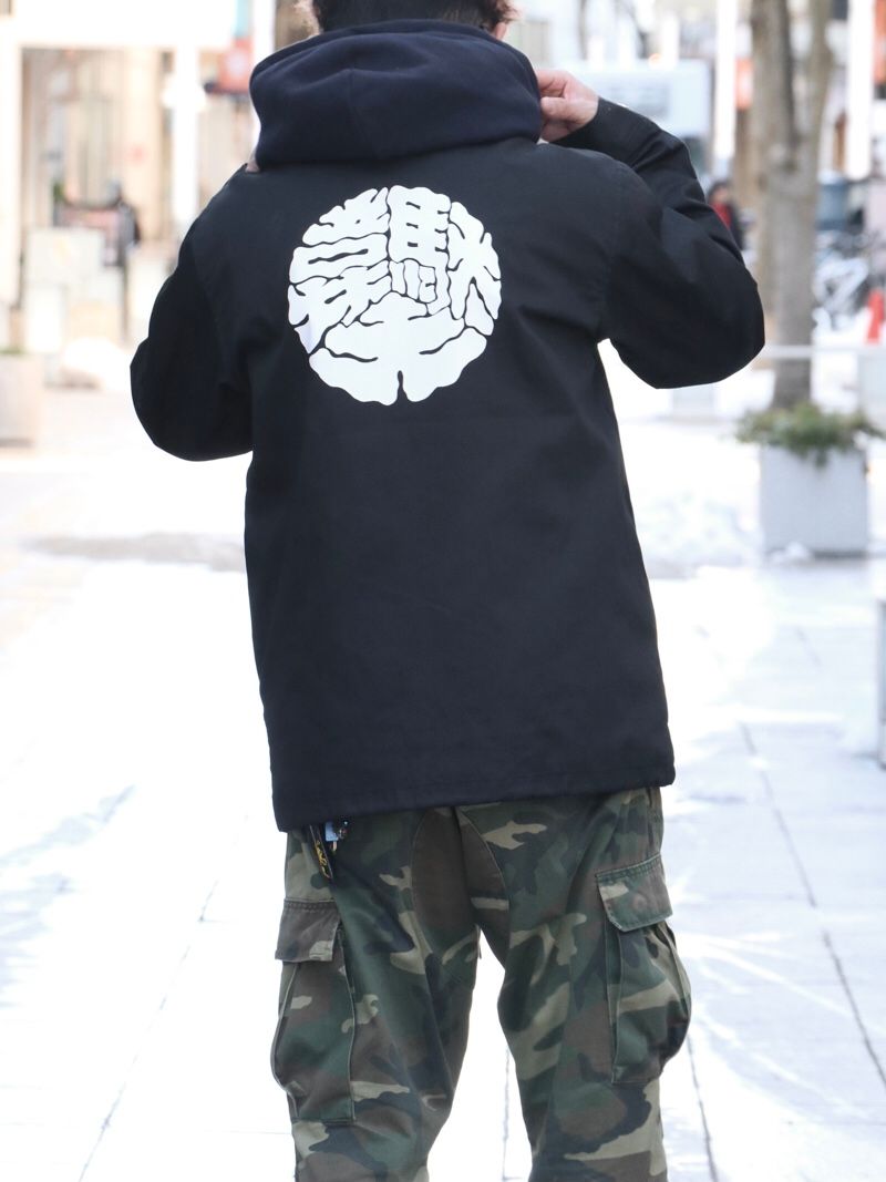 “IDATEN” TC COACH JACKET (BLACK)