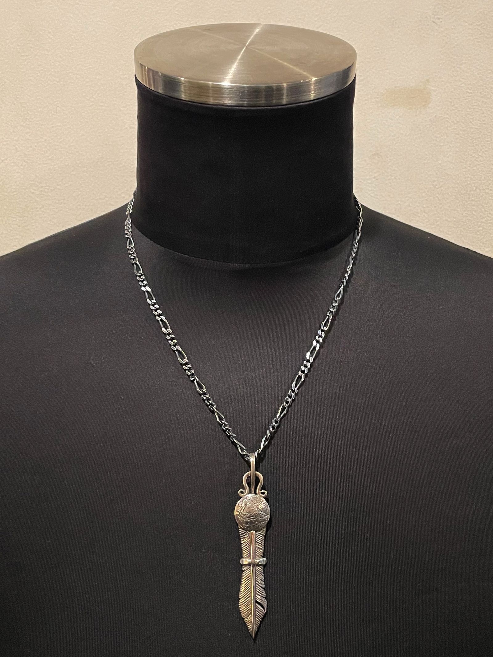 AGUILA MEXICANA FEATHER (LARGE) (SILVER925)