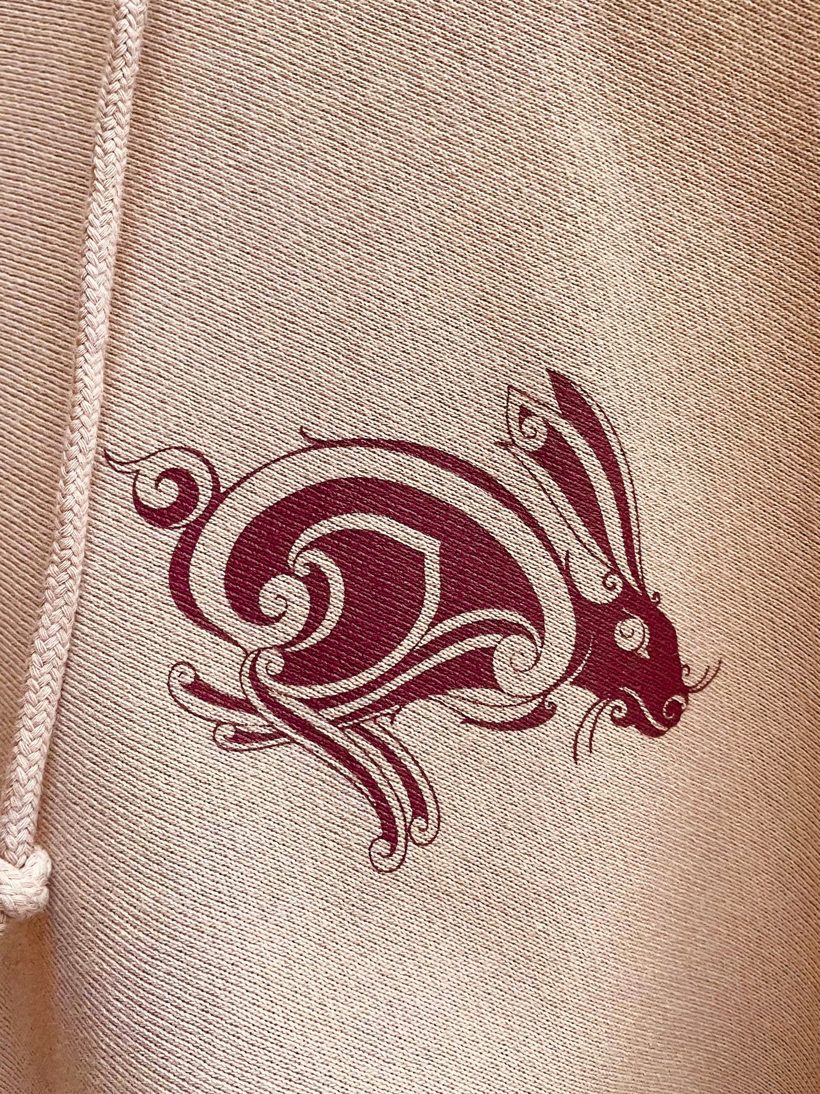 TRIVAL HARE PARKA (SMOKE PINK)