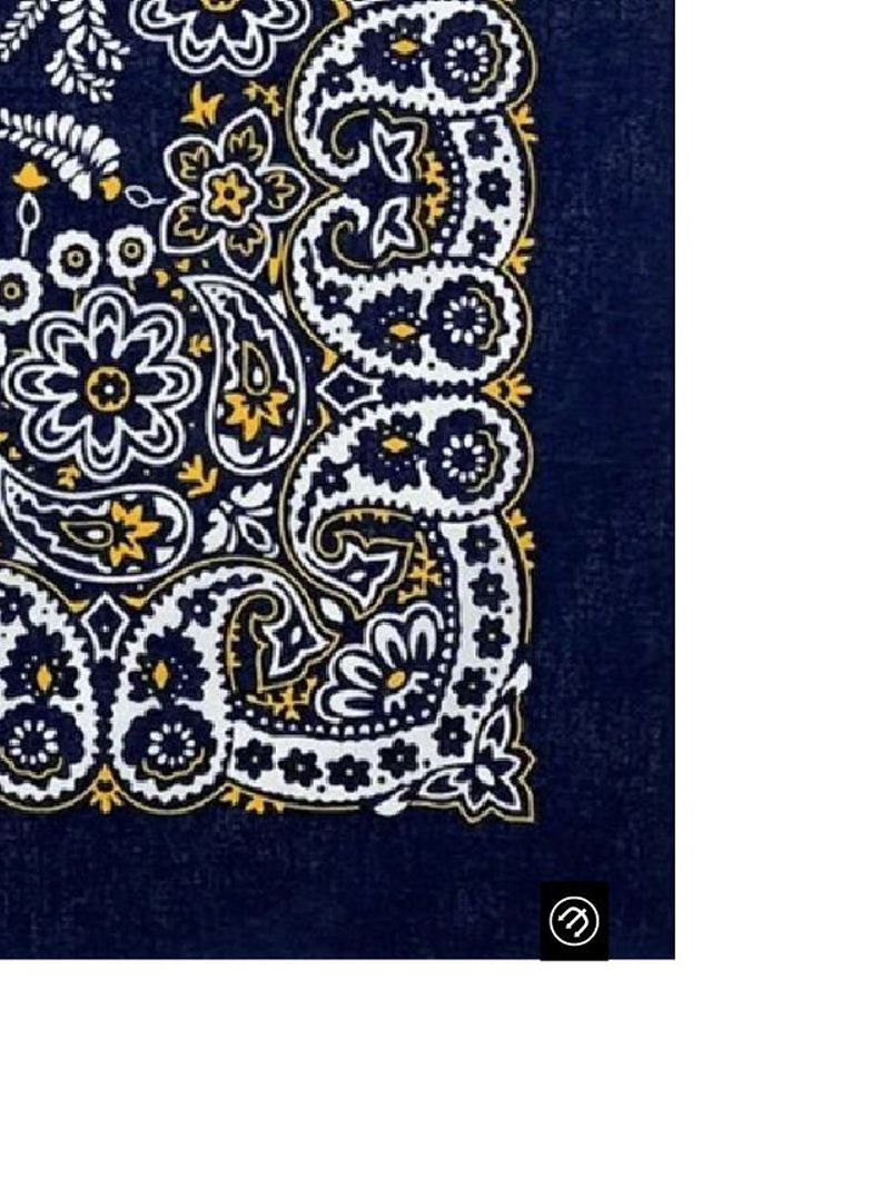 BANDANA (NAVYxYELLOW)