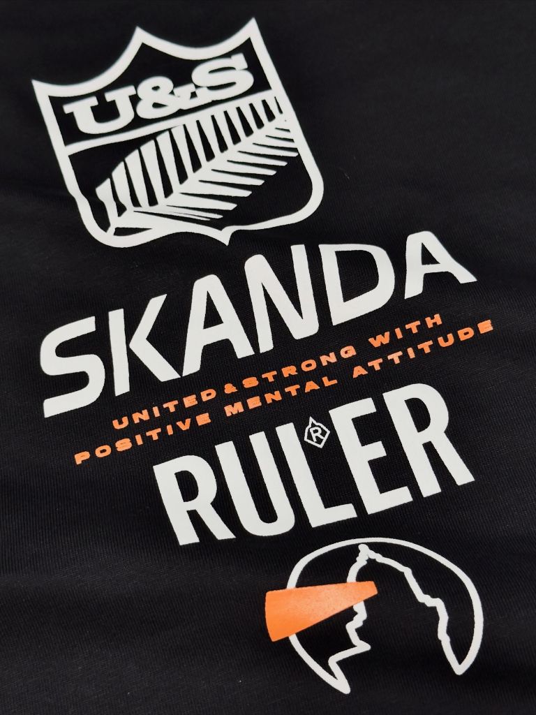 RULER X SKANDA S/S T (BLACK)