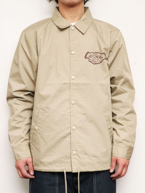SKANDA ORIGNAL T/C コーチジャケット (ベージュ) / SKANDA ORIGNAL  T/C COACH JACKET (BEIGE)