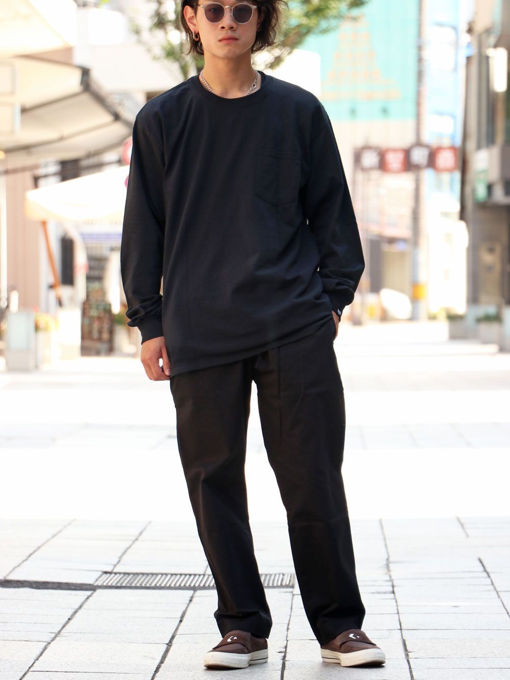 サマーマッドネス ロングスリーブTシャツ (ブラック) / Summer Madness L/S Tee (BLACK)