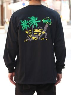 サマーマッドネス ロングスリーブTシャツ (ブラック) / Summer Madness L/S Tee (BLACK)