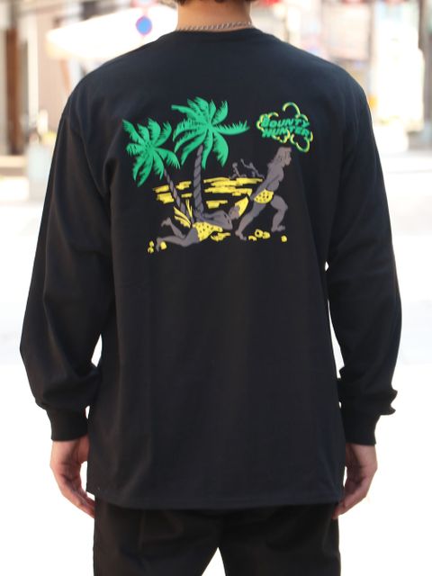 サマーマッドネス ロングスリーブTシャツ (ブラック) / Summer Madness L/S Tee (BLACK)
