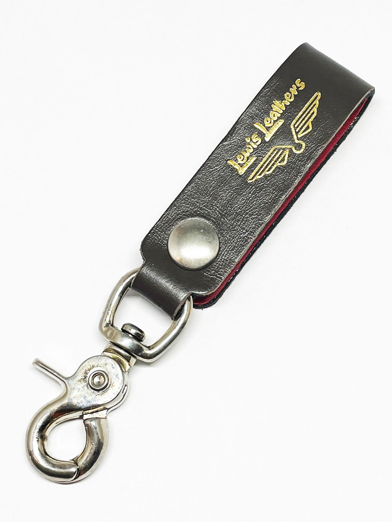 Lewis Leathers - LEWIS LEATHERS BELT LOOP KEYRING Mk2 (BLACK