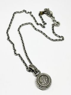 グローブペンダント&マウス&チーズチェーン (オールシルバー) & "Mouse & Cheese" Chain (SILVER×BRASS)