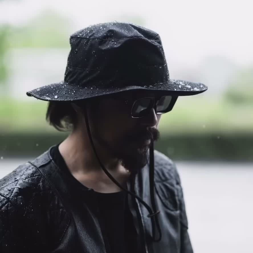 梅雨はもう濡れない。機能性抜群サファリハット | SKANDA