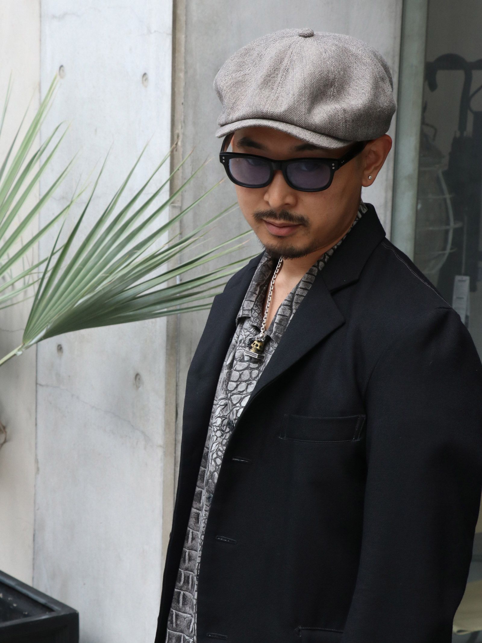 MIX THREAD HUTING (GRAY)