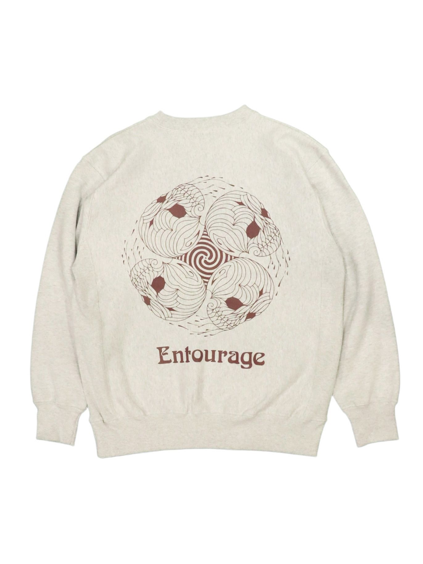 Entourage 12OZ CREW NECK SWEAT (ASH)