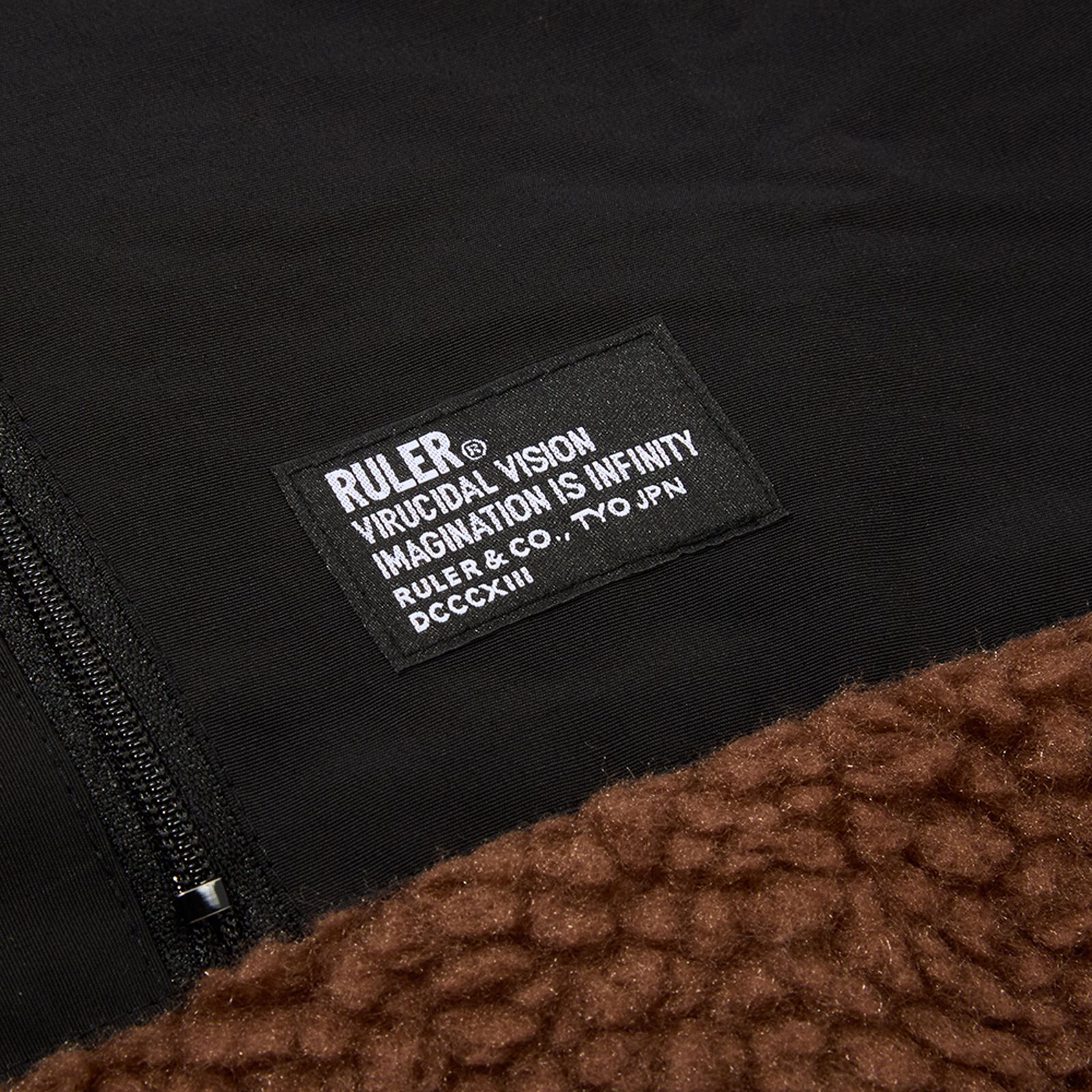 SHEEP FLEECE JACKET （BROWN）