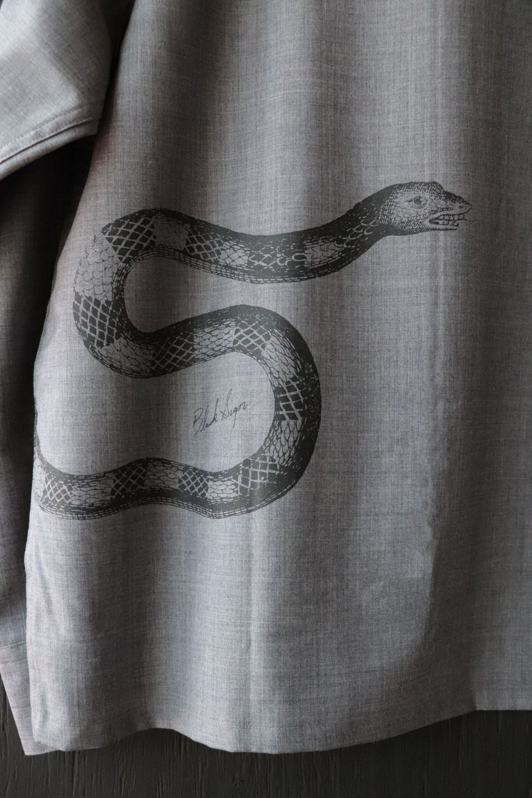 JONSTON SHIRTS "SERPENS" (SMOKE GRAY)