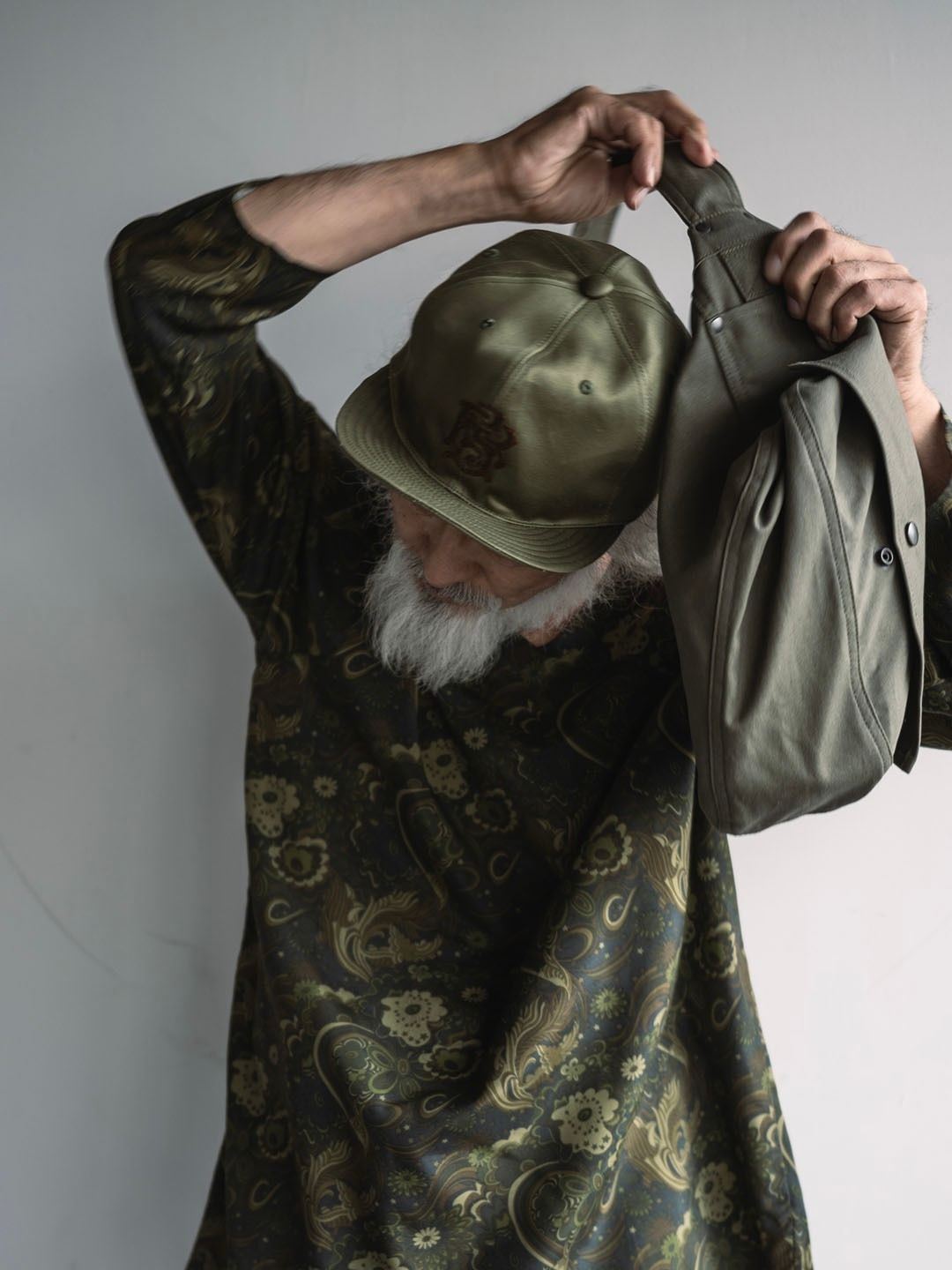 BS TRUCKER CAP (OLIVE CHINO)