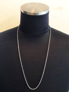 ROPE TYPE CHAIN 70cm (線径約3mm) (SILVER925)