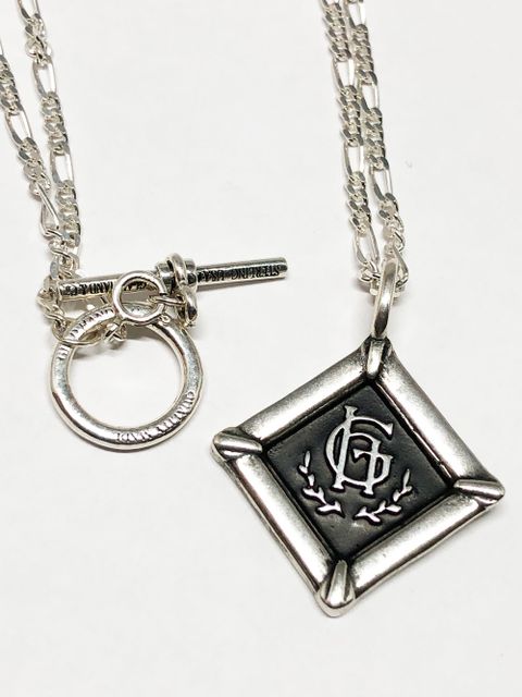 Fob Top & Chain (Silver925)
