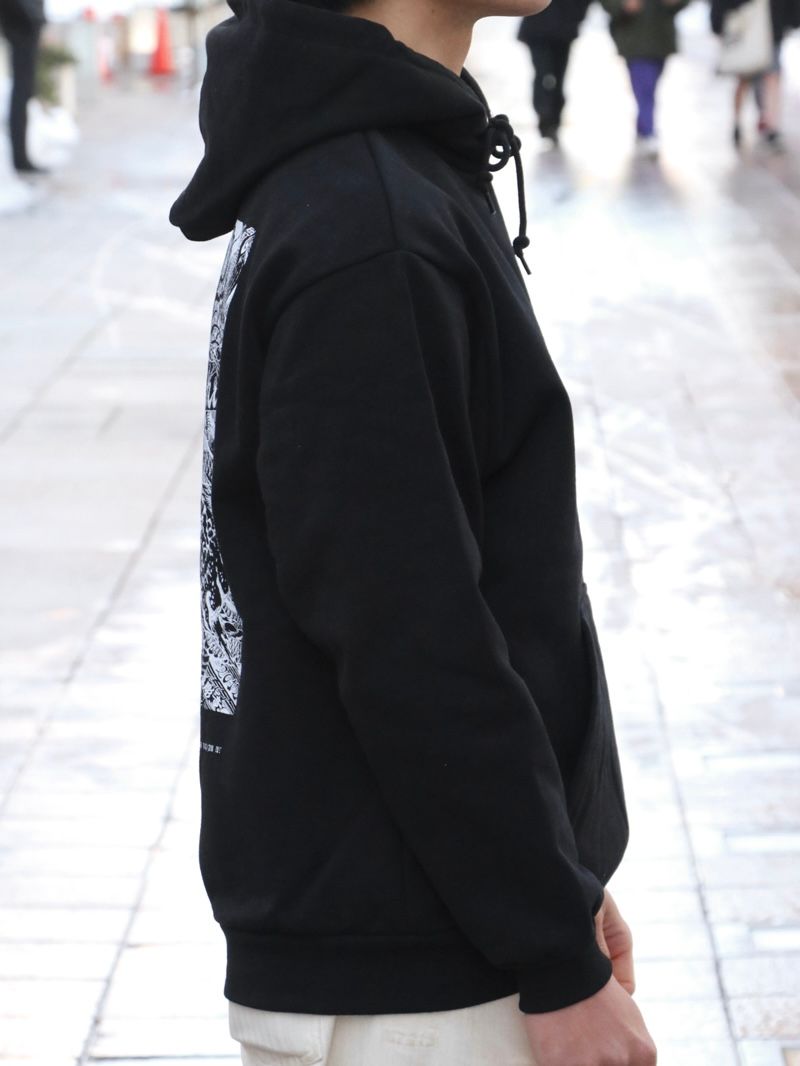 DRAGON ORIGINAL HEAVY OZ PULLOVER (BLACK)