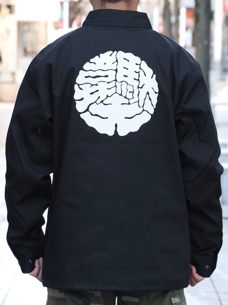 “IDATEN” TC COACH JACKET (BLACK)