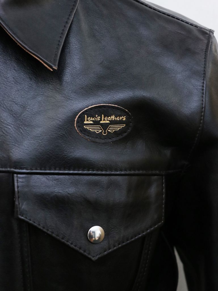 Lewis Leathers - 988 Western jacket in Black Horse