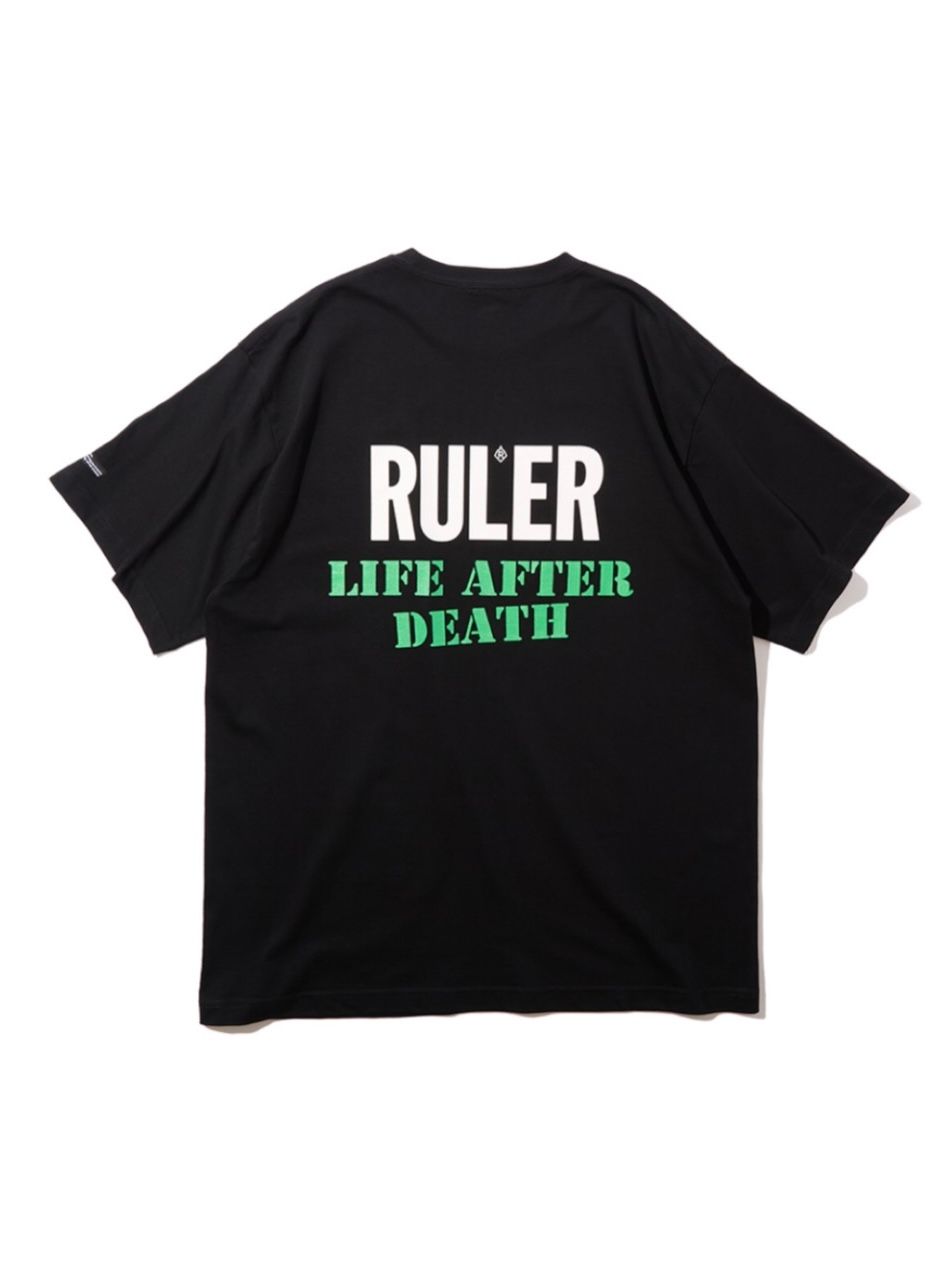 LIFE AFTER DEATH 6.5oz S/S TEE (BLACK)