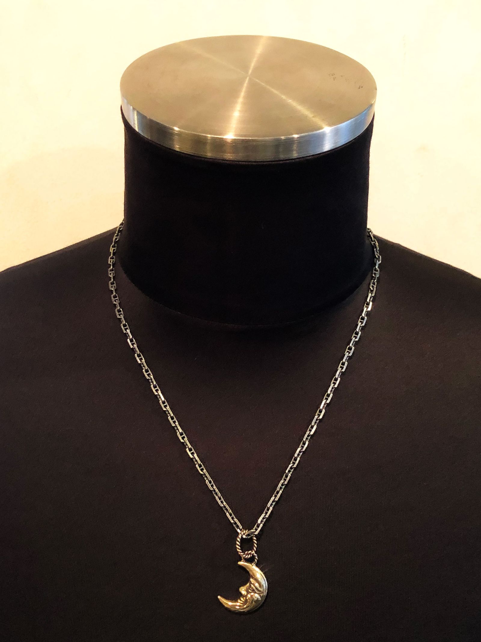 LA LUNA NECK TOP (SMALL) (BRASS)
