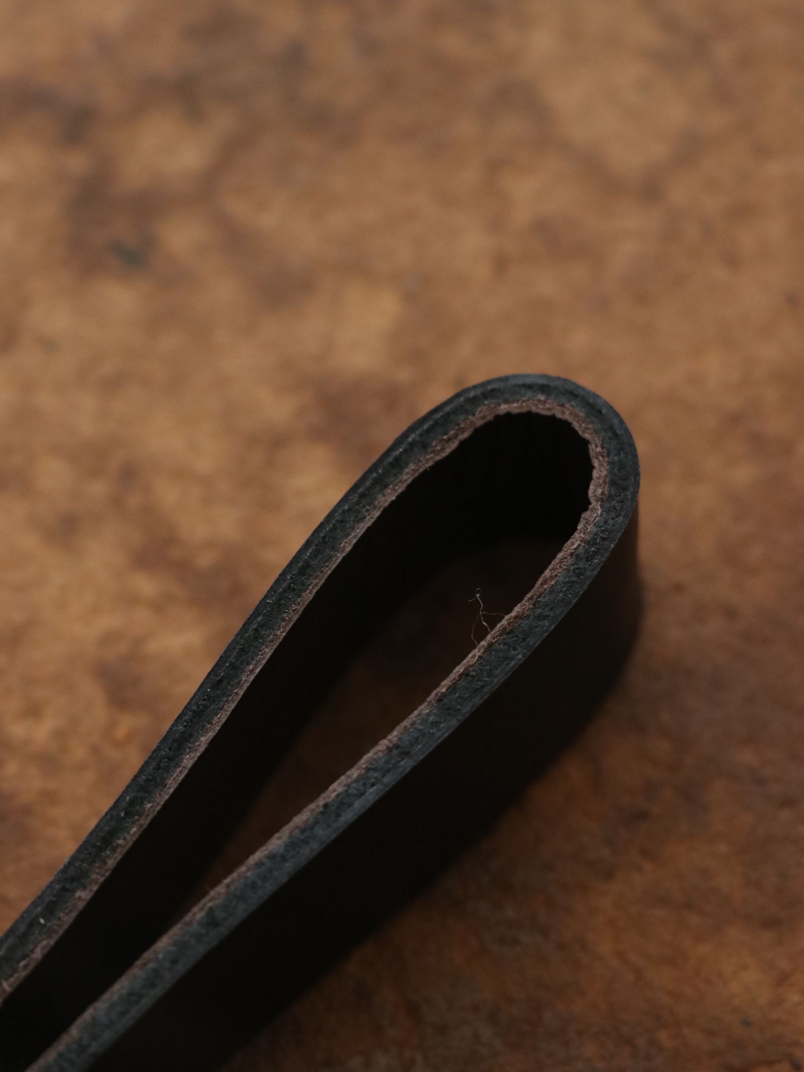 【限定発売】LEWIS LEATHERS BELT LOOP KEYRING MK2 (BLACK×BROWN)