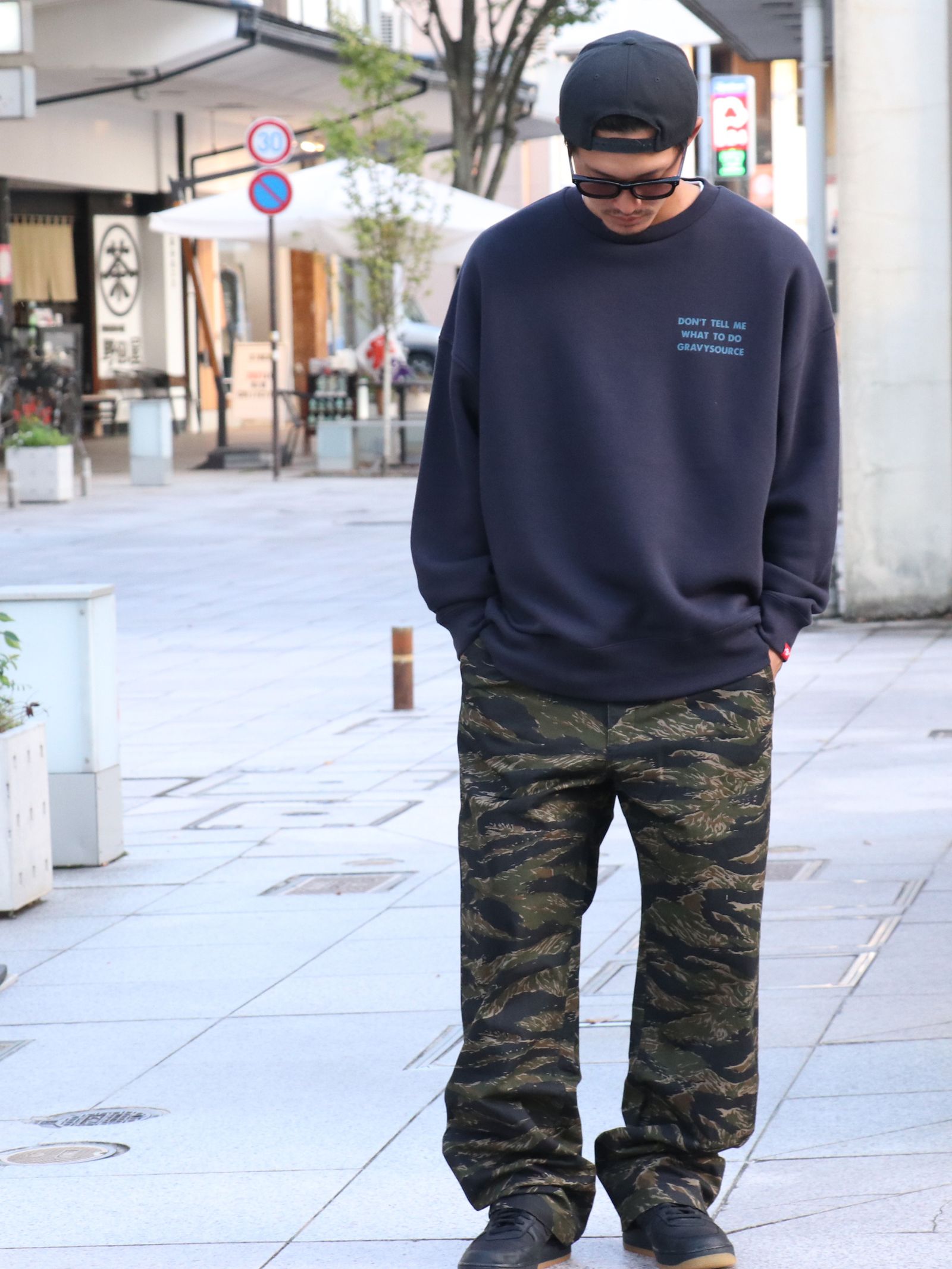 CATとCAMOでスタンダードストリートコーデ!