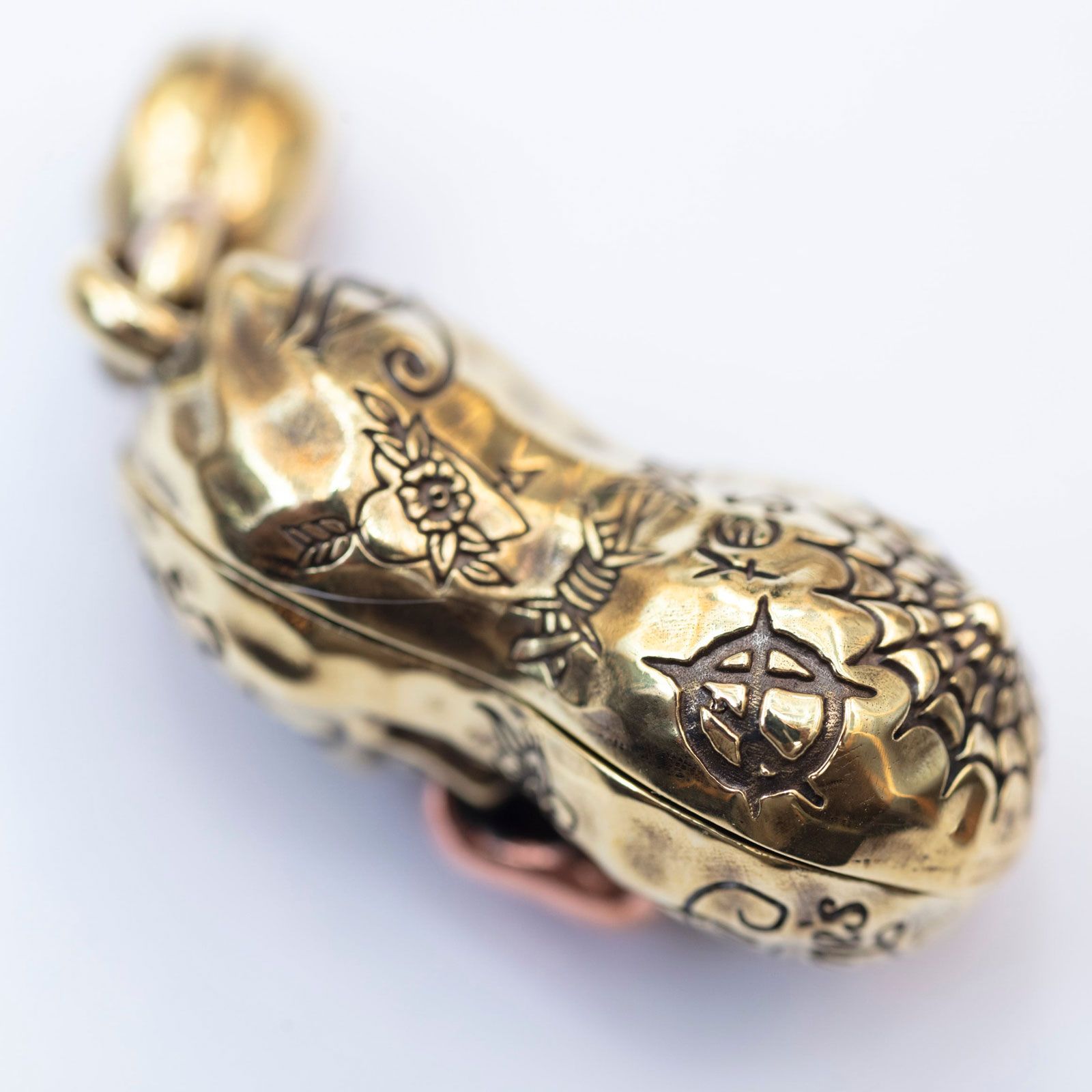 【お取り寄せ注文】BERO TATTOO PEANUTS (MEDIUM) (SLIDE) (BRASSxCOPPER)