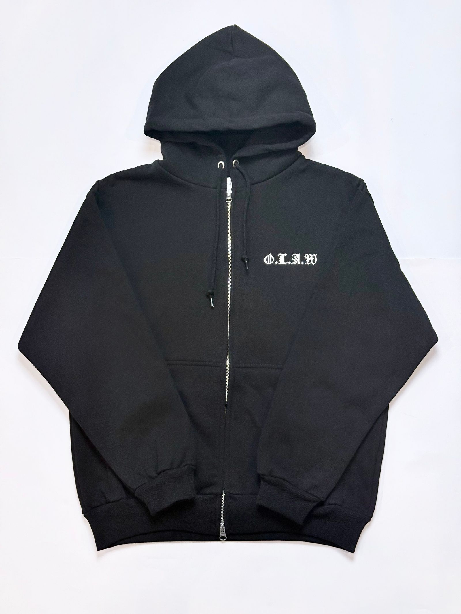 "ENCOUNTER" PHOTO FULL ZIP HOODIE (BLACK)