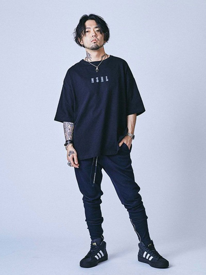 MSML(MUSIC SAVED MY LIFE) - キャット オーバーサイズ Tシャツ (ブラック) / CAT OVERSIZED TEE( BLACK) | SKANDA