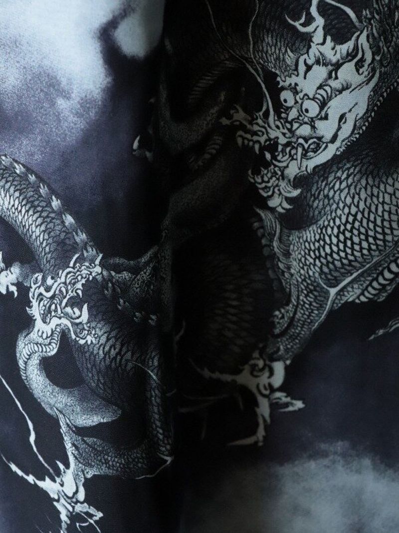 “FLYING DRAGON” TRAVEL SHIRT (BLACK DRAGON)