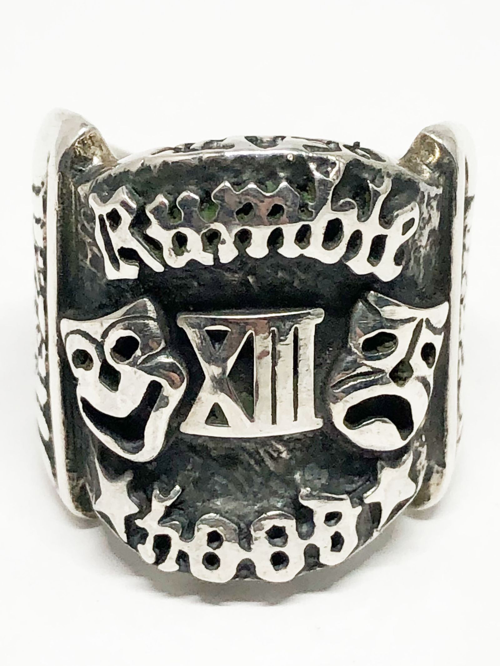 XIII&TWO FACE RING (SILVER925)