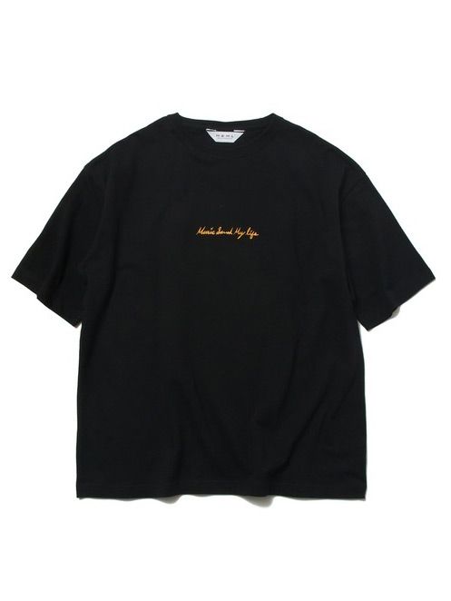 グラフィックビックTシャツ-CATCOBAIK / GRAPHIC BIG TEE-CATCOBAIN  (BLACK)