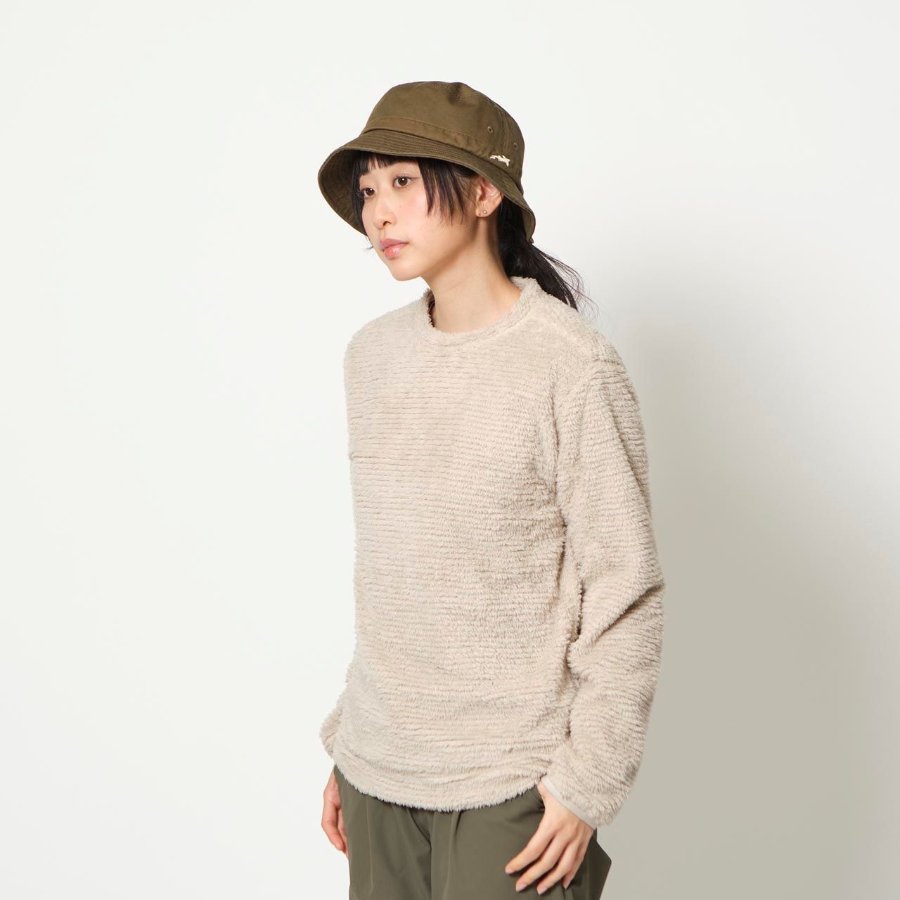 クラウドサーモクルー (Unisex)/ネイビーグレー