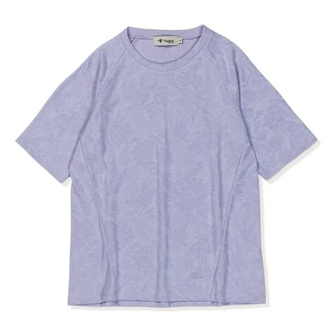 TSアイランドフラワージャカードティー (Women’s)/ラベンダー