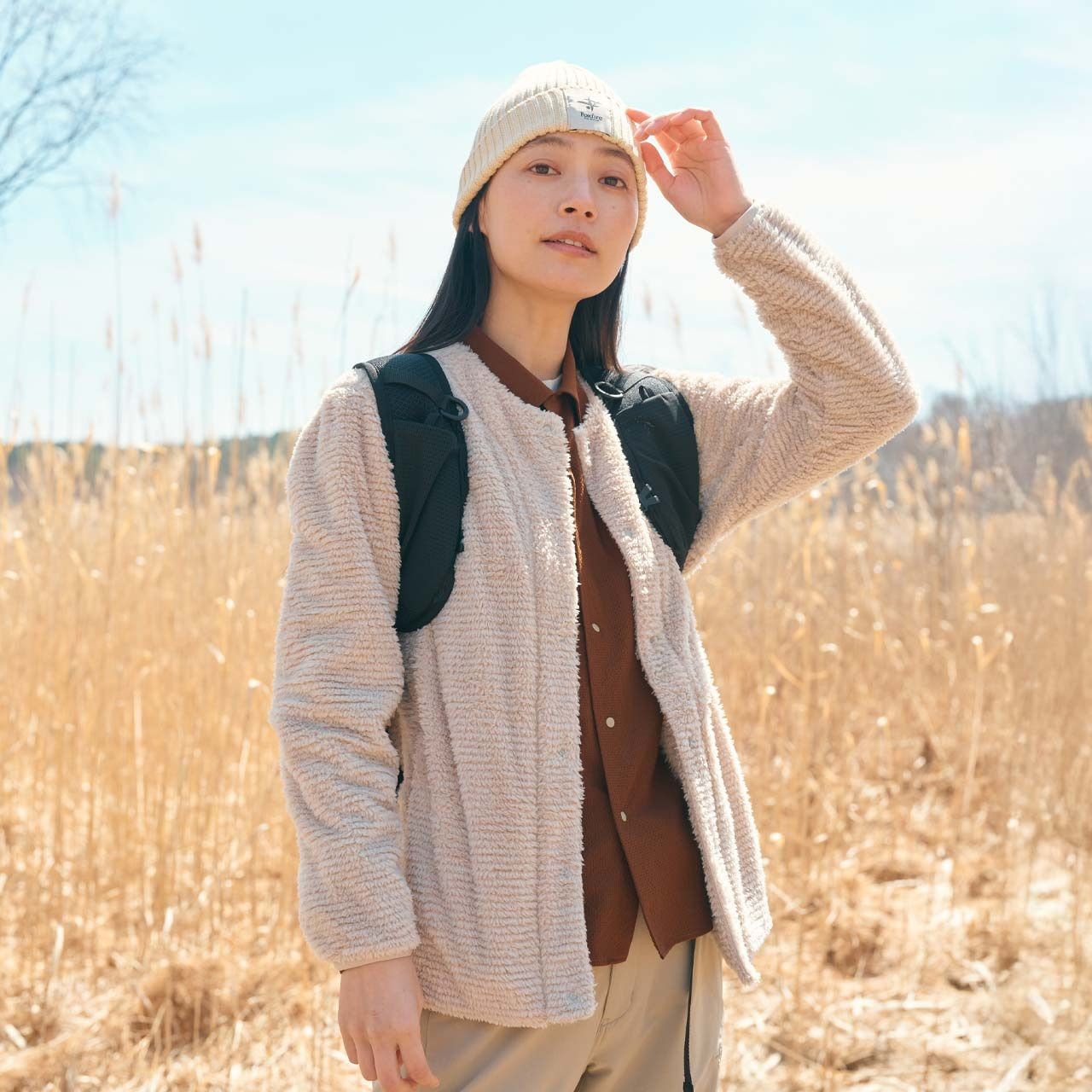 クラウドサーモカーディ (Unisex)/ネイビーグレー