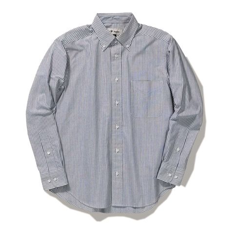 TSアダムスシャツ(Men's)/ブルーストライプ