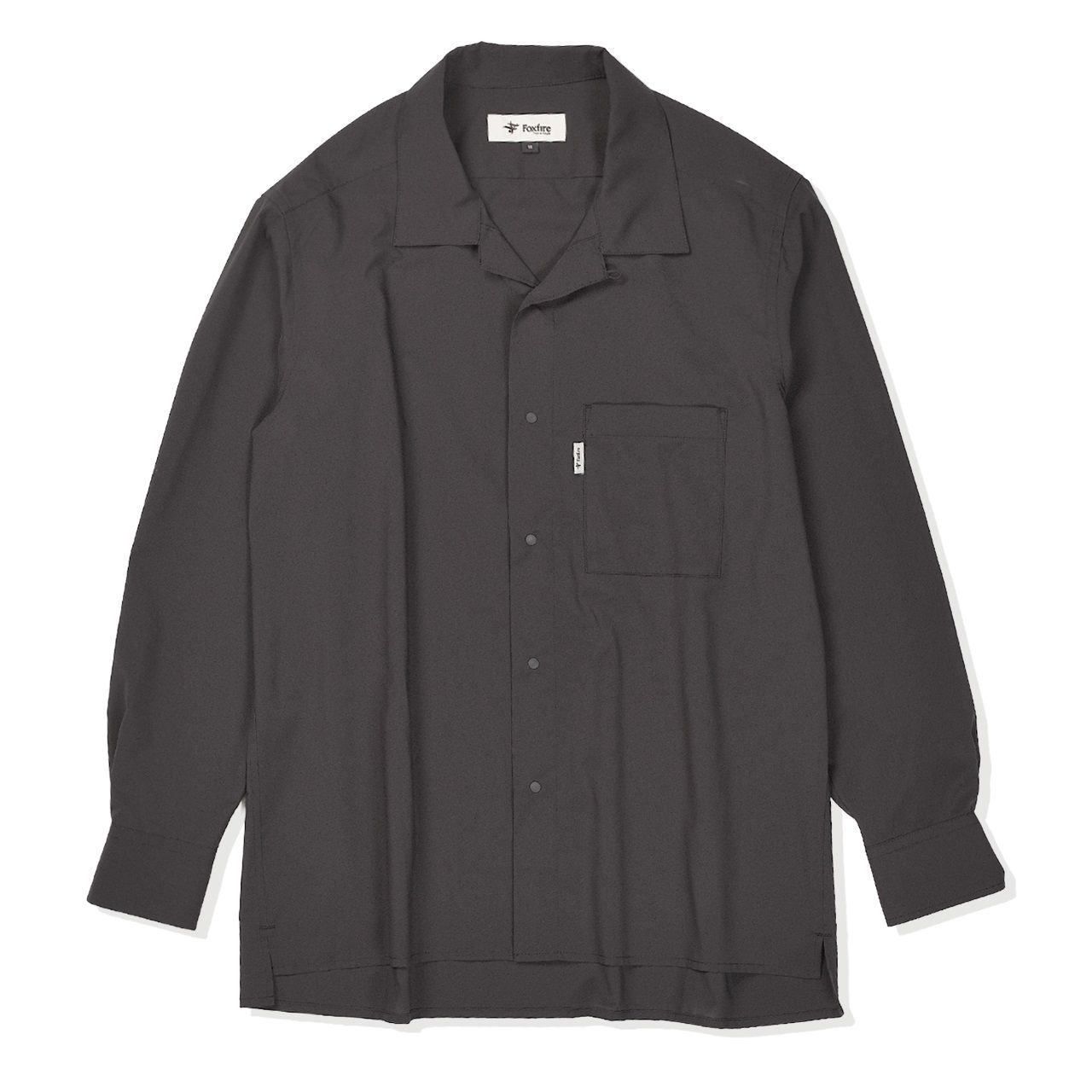 TSシェルシャツ /ブラック