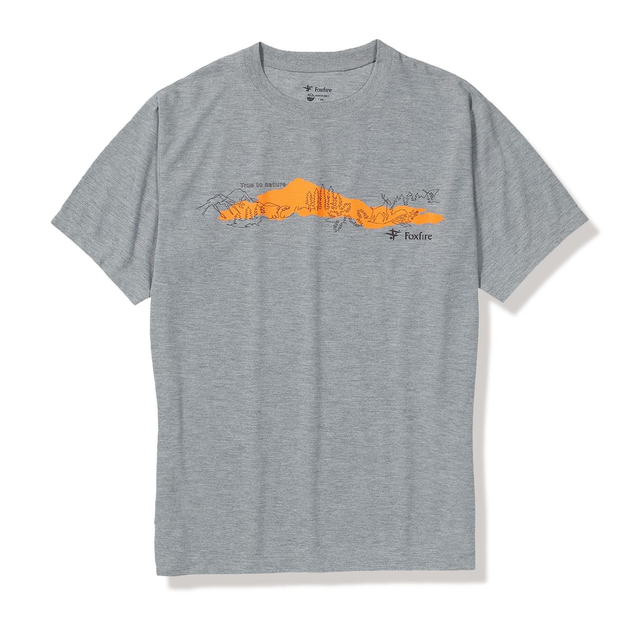 TSCシールドエンドレスライズティーS/S (Men's)/グレー