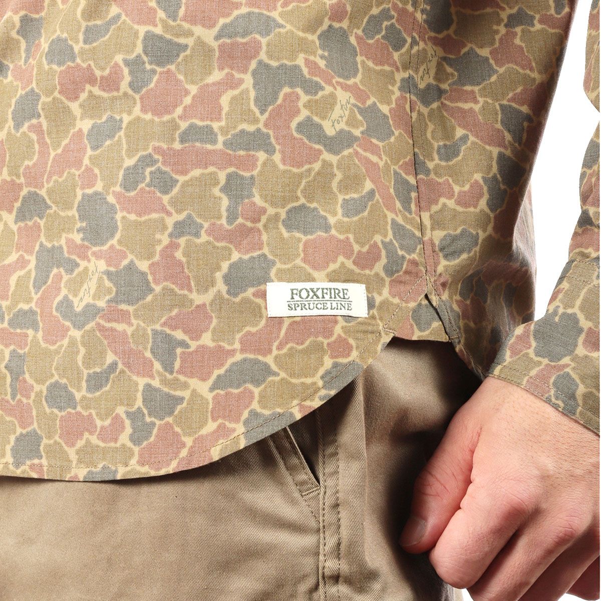 フィッシュアイカモシャツ(Men's)/ブラウンカモ