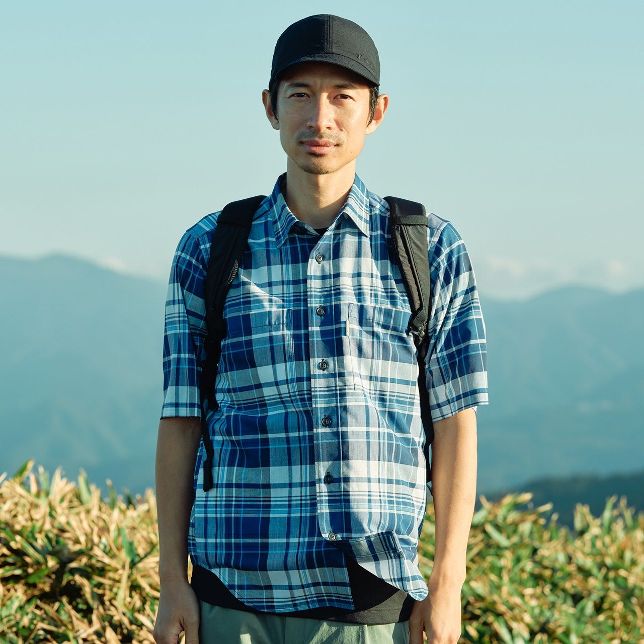 CシールドフレッシュチェックシャツS/S (Men's)/イエロー