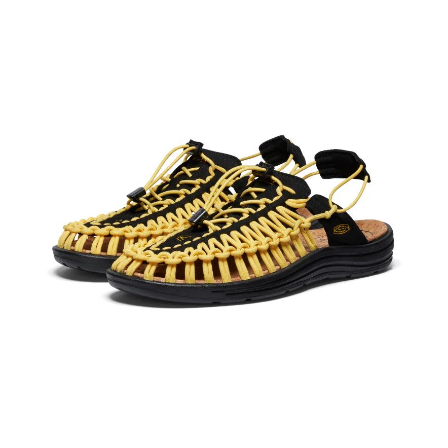 KEEN - UNEEK II CONVERTIBLE (ALL GENDER)・Black/Keen Yellow | ラスエ