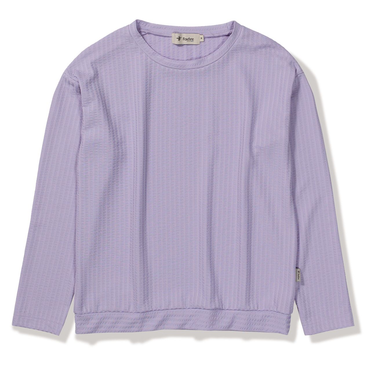 TSワッフルリブルーズクルー (Women's)/ラベンダー