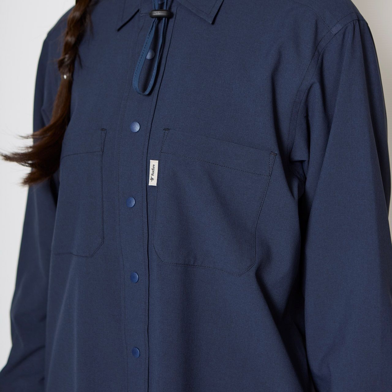 SCウェーブレットシャツ/グラナイトサンド