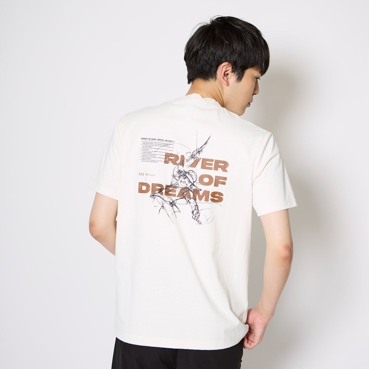 R.O.D×三平フッキングティーS/S (Men's)/オフホワイト