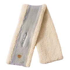 モールヤーンニットループマフラー(Women's)/ブルーグレー