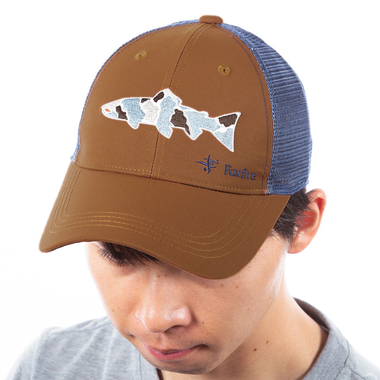 カモフラシルエットキャップ/ネイビー